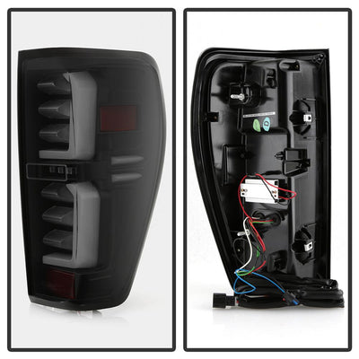 Black Smoke LED Tail Lights <br>19-20 GMC Sierra 1500