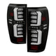 Black LED Tail Lights <br>19-20 GMC Sierra 1500