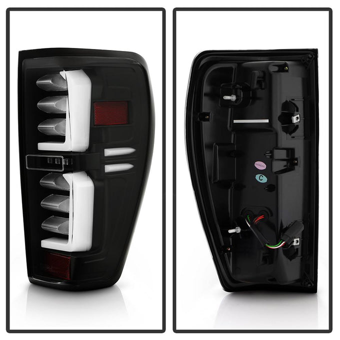 Black LED Tail Lights <br>19-20 GMC Sierra 1500
