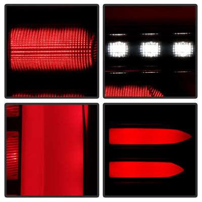 Black LED Tail Lights <br>19-20 GMC Sierra 1500
