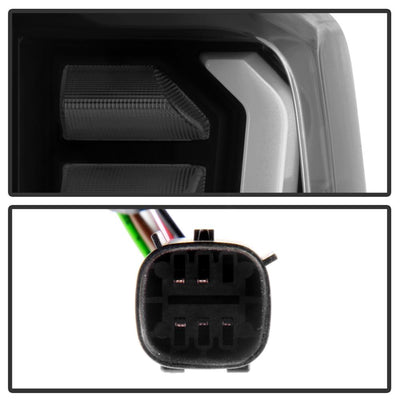 Black Smoke LED Tail Lights <br>19-20 GMC Sierra 1500