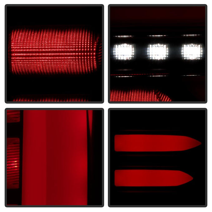 Black Smoke LED Tail Lights <br>19-20 GMC Sierra 1500