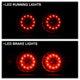 Black LED Tail Lights <br>02-04 Acura RSX