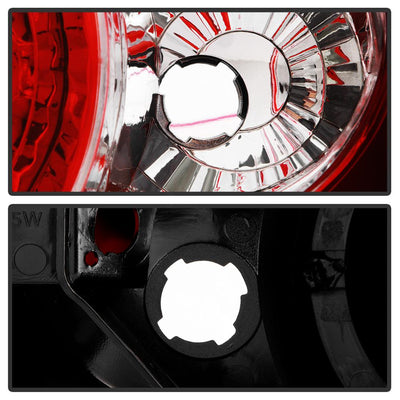 Red Clear LED Tail Lights <br>02-04 Acura RSX