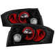 Black Euro Style Tail Lights <br>00-06 Audi TT TT Quattro