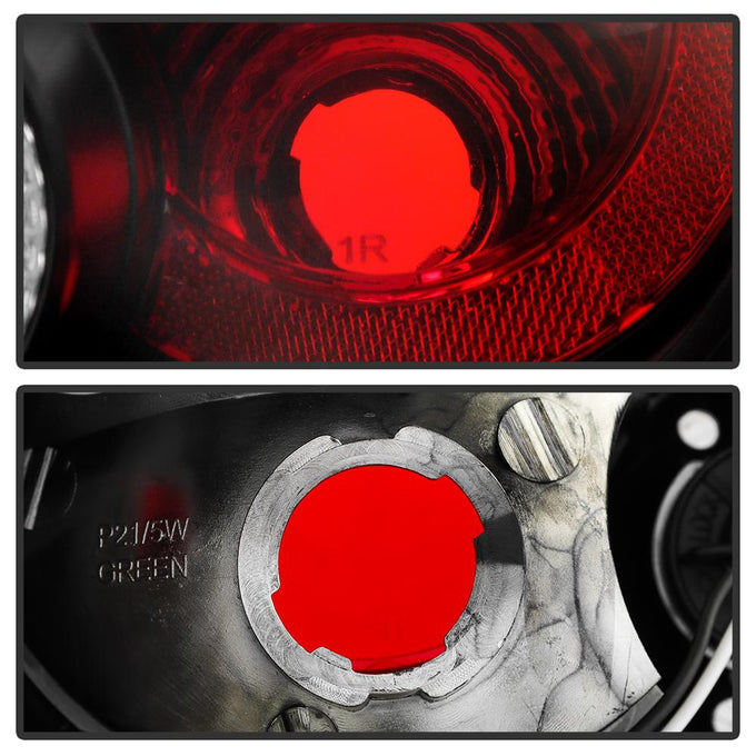 Black Euro Style Tail Lights <br>00-06 Audi TT TT Quattro