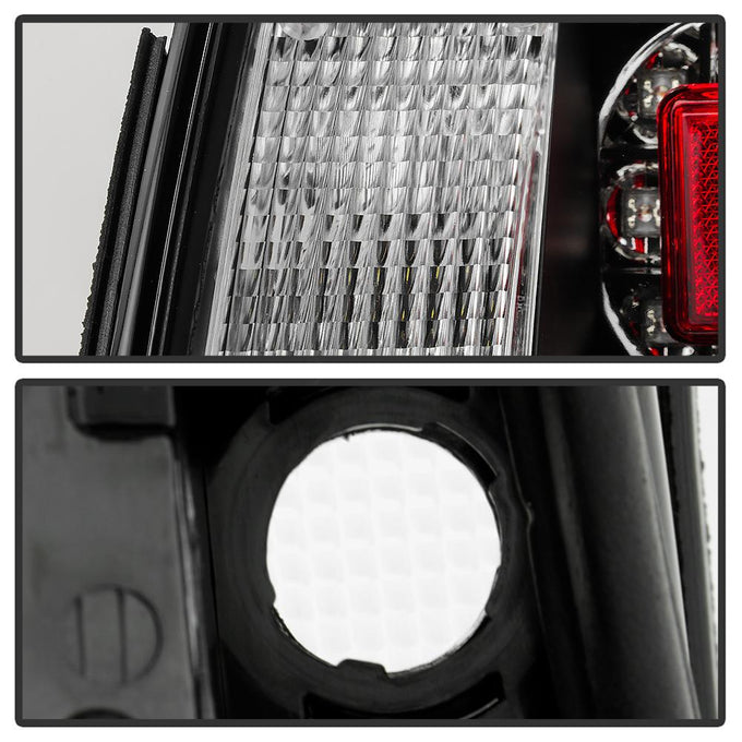 Black LED Tail Lights <br>00-06 Audi TT TT Quattro