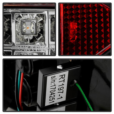 Black LED Tail Lights <br>00-06 Audi TT TT Quattro