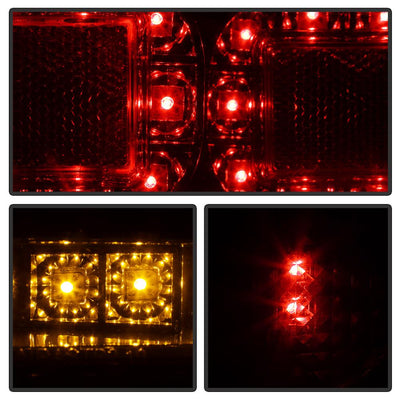 Black LED Tail Lights <br>00-06 Audi TT TT Quattro