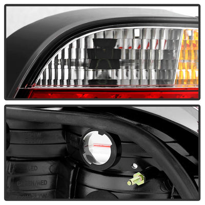 Red Clear LED Tail Lights <br>95,97-01 BMW 740i 95-01 BMW 740iL 750iL
