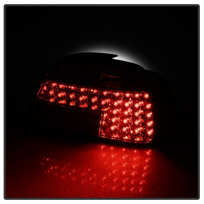 Red Clear LED Tail Lights <br>95,97-01 BMW 740i 95-01 BMW 740iL 750iL
