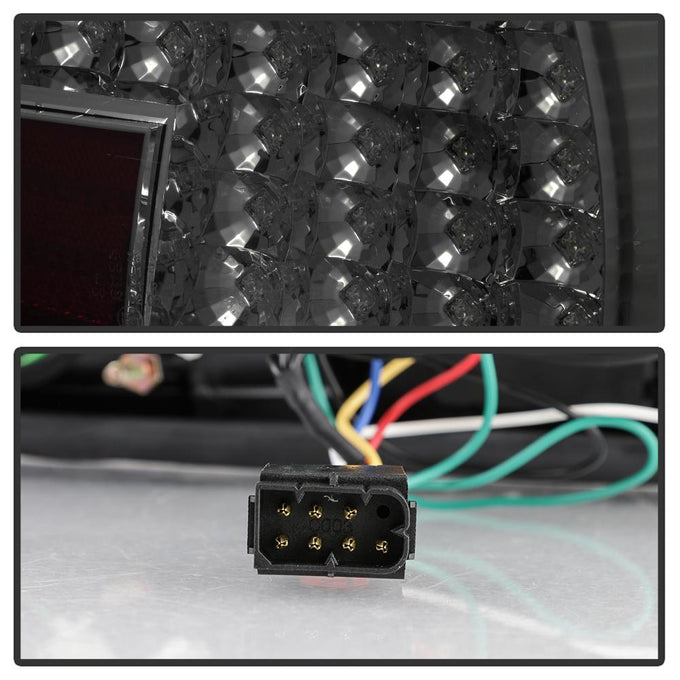 Smoke LED Tail Lights <br>95,97-01 BMW 740i 95-01 BMW 740iL 750iL