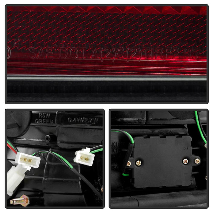 Smoke LED Tail Lights <br>95,97-01 BMW 740i 95-01 BMW 740iL 750iL