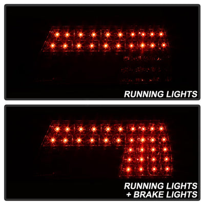 Smoke LED Tail Lights <br>95,97-01 BMW 740i 95-01 BMW 740iL 750iL