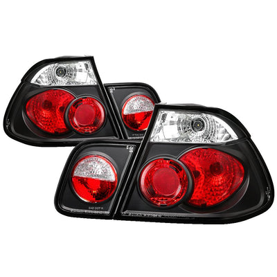 Black Euro Style Tail Lights <br>99-01 BMW 3-Series