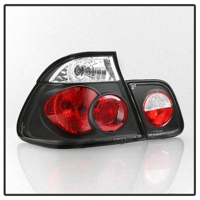Black Euro Style Tail Lights <br>99-01 BMW 3-Series