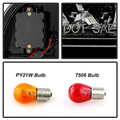 Black LED Tail Lights <br>00-06 BMW X5