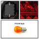 Red Clear LED Tail Lights <br>00-06 BMW X5