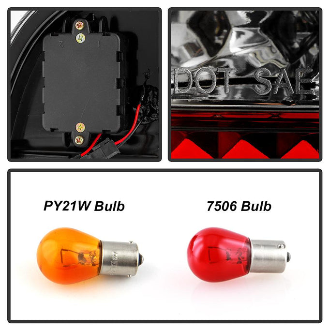 Smoke LED Tail Lights <br>00-06 BMW X5
