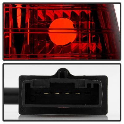 Red Clear Euro Style Tail Lights <br>00-06 BMW X5