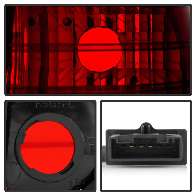Red Smoke Euro Style Tail Lights <br>00-06 BMW X5
