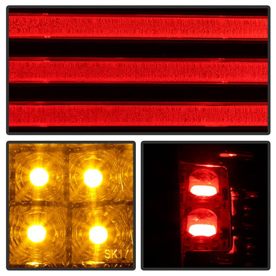 Red Smoke LED Tail Lights <br>06-08 BMW 3-Series