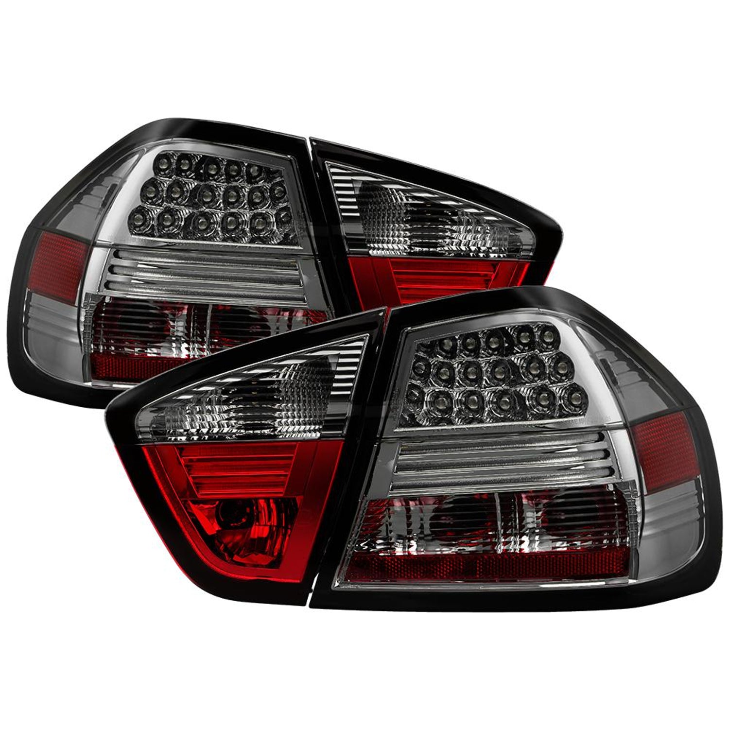 Smoke LED Tail Lights <br>06-08 BMW 3-Series