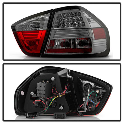 Smoke LED Tail Lights <br>06-08 BMW 3-Series