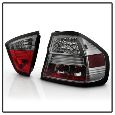 Smoke LED Tail Lights <br>06-08 BMW 3-Series