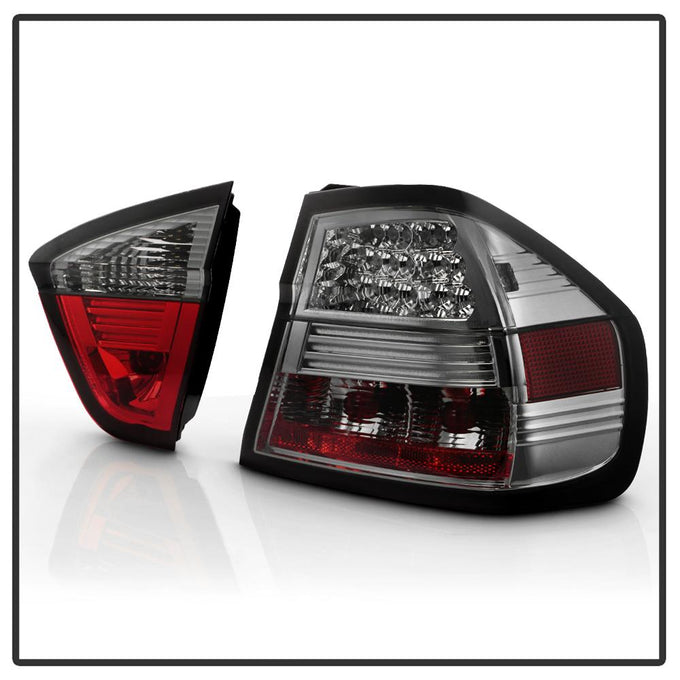 Smoke LED Tail Lights <br>06-08 BMW 3-Series
