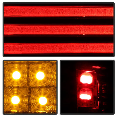 Smoke LED Tail Lights <br>06-08 BMW 3-Series