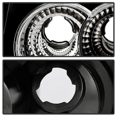 Black LED Tail Lights <br>05-07 Chrysler 300