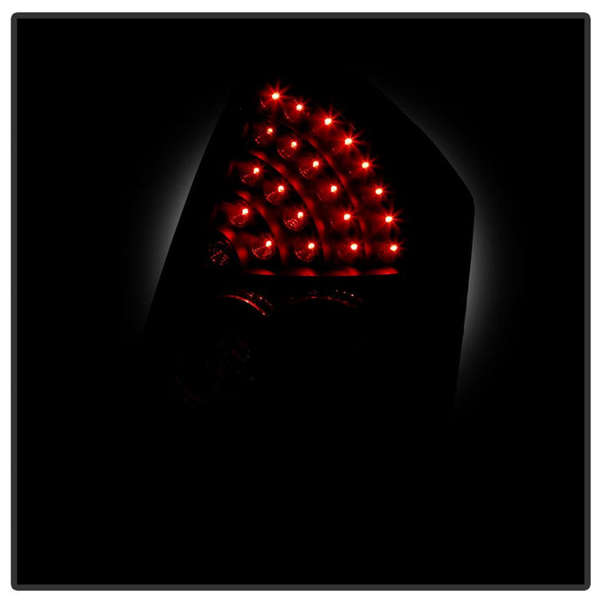 Black LED Tail Lights <br>05-07 Chrysler 300
