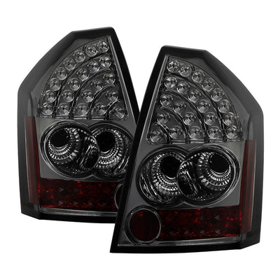 Smoke LED Tail Lights <br>05-07 Chrysler 300