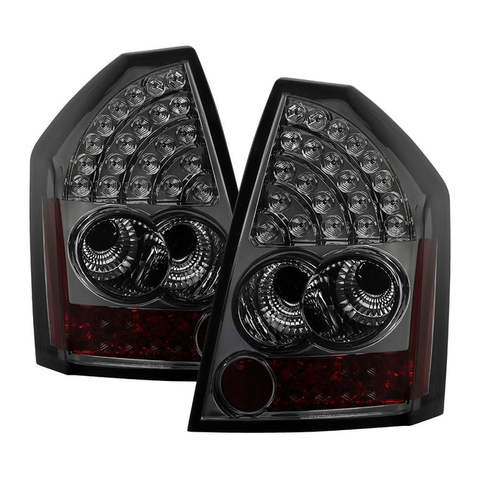 Smoke LED Tail Lights <br>05-07 Chrysler 300