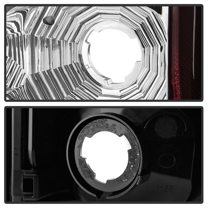 Black LED Tail Lights <br>85-05 Chevrolet Astro 85-05 GMC Safari