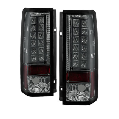 Smoke LED Tail Lights <br>85-05 Chevrolet Astro 85-05 GMC Safari