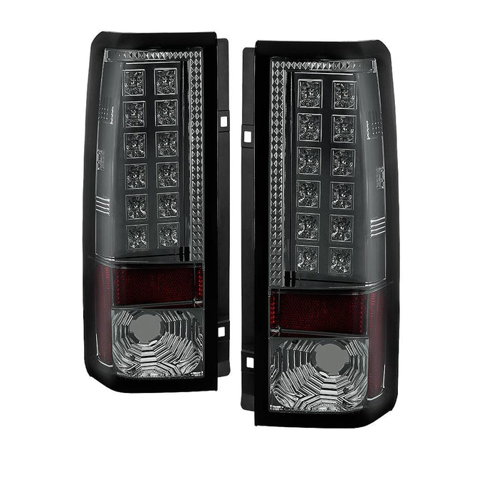 Smoke LED Tail Lights <br>85-05 Chevrolet Astro 85-05 GMC Safari