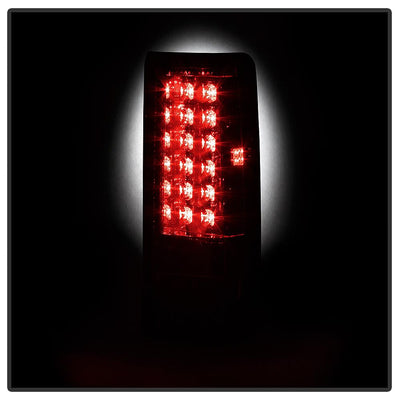 Smoke LED Tail Lights <br>85-05 Chevrolet Astro 85-05 GMC Safari