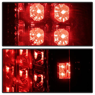 Smoke LED Tail Lights <br>85-05 Chevrolet Astro 85-05 GMC Safari