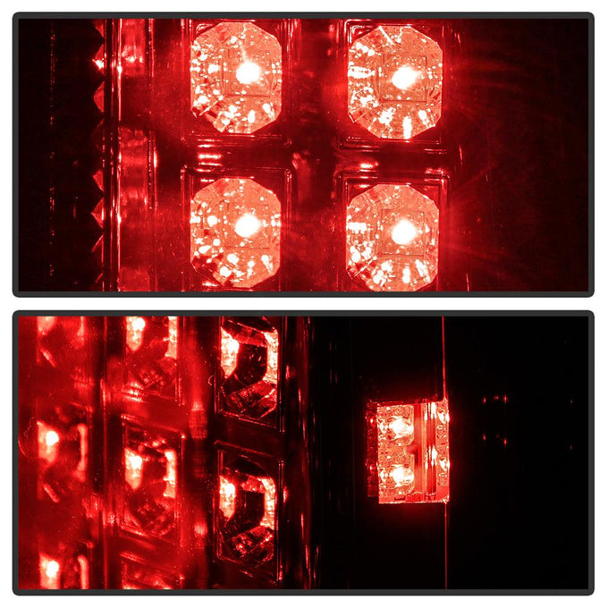 Smoke LED Tail Lights <br>85-05 Chevrolet Astro 85-05 GMC Safari