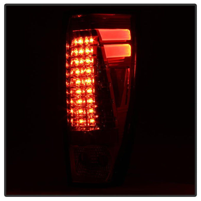 Chrome LED Tail Lights <br>02-06 Chevrolet Avalanche 1500 Avalanche 2500