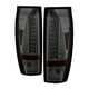 Smoke LED Tail Lights <br>02-06 Chevrolet Avalanche 1500 Avalanche 2500