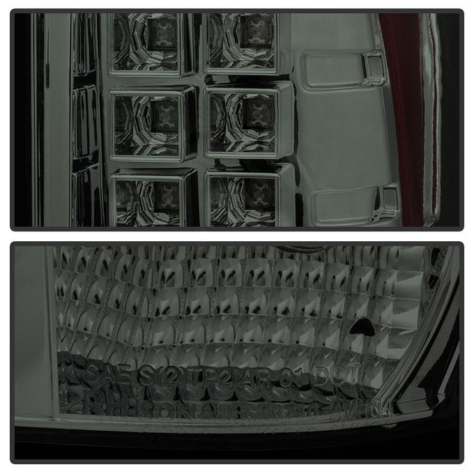 Smoke LED Tail Lights <br>02-06 Chevrolet Avalanche 1500 Avalanche 2500