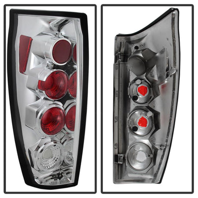 Chrome Euro Style Tail Lights <br>02-06 Chevrolet Avalanche 1500 Avalanche 2500
