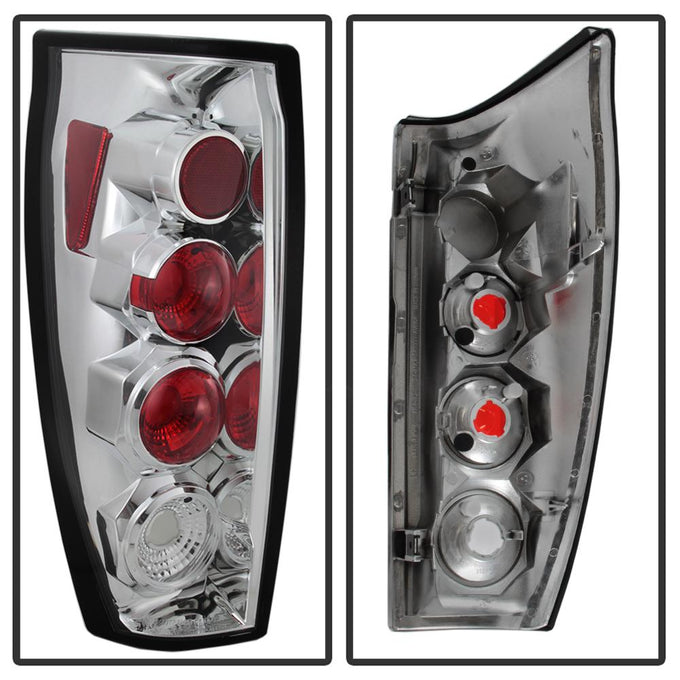 Chrome Euro Style Tail Lights <br>02-06 Chevrolet Avalanche 1500 Avalanche 2500