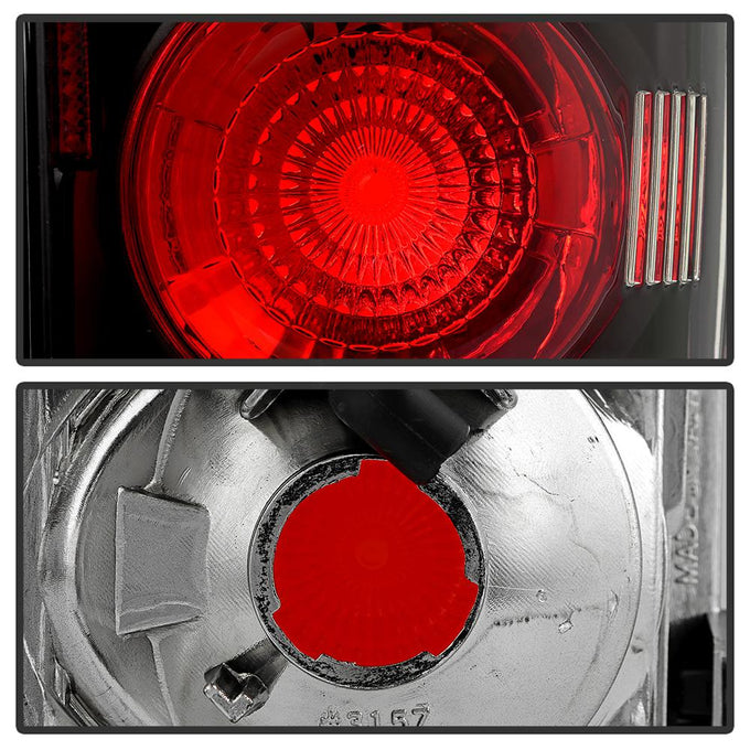 Black Euro Style Tail Lights <br>95-05 Chevy Blazer, GMC Jimmy
