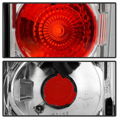 Chrome Euro Style Tail Lights <br>95-05 Chevy Blazer, GMC Jimmy
