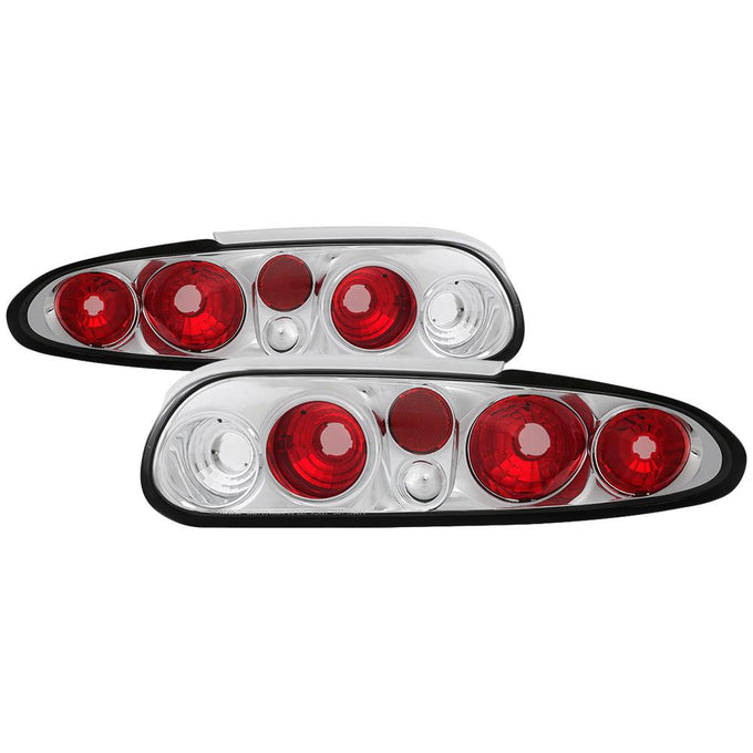 Chrome Euro Style Tail Lights <br>93-02 Chevrolet Camaro