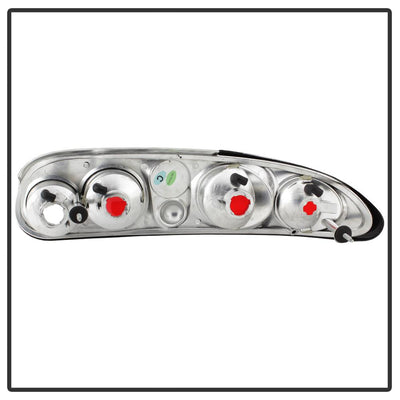 Chrome Euro Style Tail Lights <br>93-02 Chevrolet Camaro